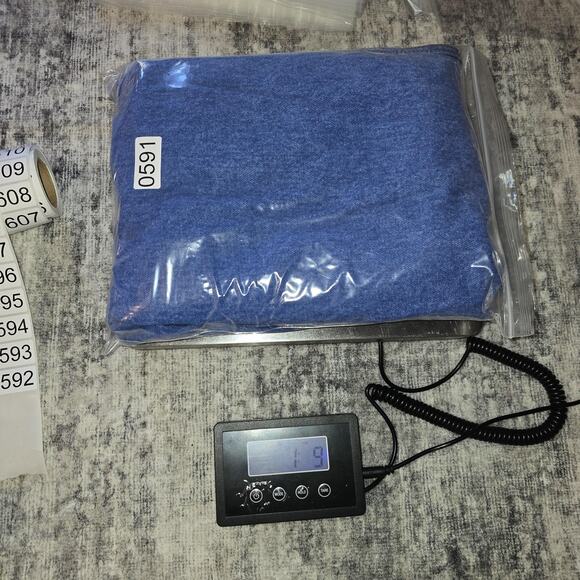 VTG PS Gitano Jeans Womens 14 Regular Blue Relaxed High Rise Tapered 100% Cotton - Picture 14 of 14